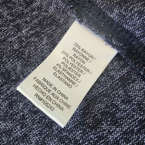 Bobeau Open-Front Multicolored Striped Cardigan Wrap OS - Picture 5 of 8